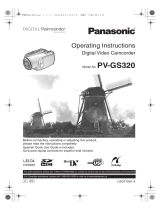 Panasonic PV-GS320 User manual