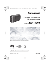 Panasonic SDRS10 User manual