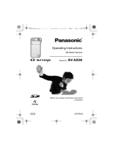 Panasonic SVAS30 User manual
