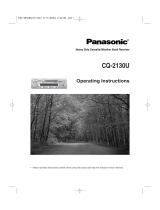 Panasonic CQ2130U Operating instructions