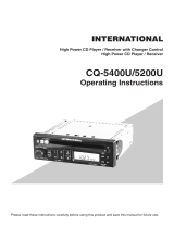 Panasonic CQ5400U Operating instructions