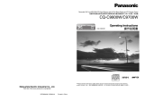 Panasonic CQC9700W Operating instructions