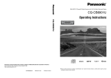 Panasonic CQCB8901U Operating instructions