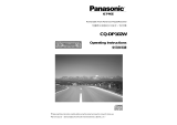 Panasonic CQDP102W Operating instructions