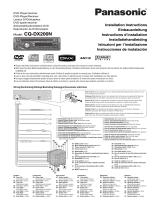 Panasonic CQDX200N Operating instructions
