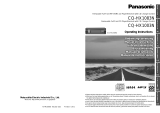 Panasonic cq-hx1083n Owner's manual