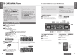 Panasonic CQHX1083W Operating instructions