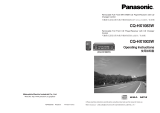 Panasonic CQHX1003W Operating instructions