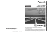 Panasonic CQHX2083N Owner's manual