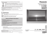 Panasonic TH37PD60B Owner's manual