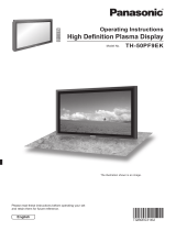 Panasonic TH-65PF9EK Operating instructions