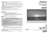 Panasonic TH50PX60B Owner's manual