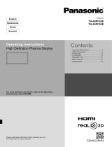 Panasonic TH60PF50E Operating instructions