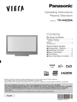 Panasonic THH42Z8A Operating instructions