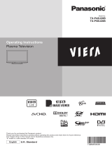 Panasonic TXP42U20B Operating instructions