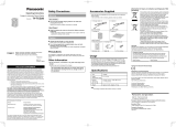 Panasonic TY-TCG20 Owner's manual