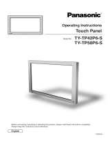 Panasonic TY-TP50P6-S User manual