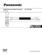 Panasonic TUCTH100 Operating instructions
