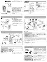 Panasonic RN305 User manual