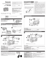 Panasonic RQA200 Operating instructions