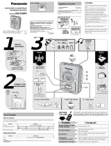 Panasonic RQCR07VP Operating instructions