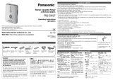 Panasonic RQSX57 Operating instructions