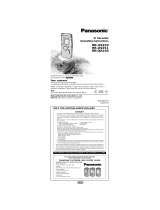 Panasonic RRUS350E Operating instructions