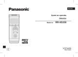 Panasonic RRXS350E Operating instructions