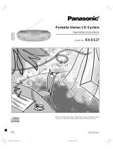 Panasonic RX-ES27 Operating instructions