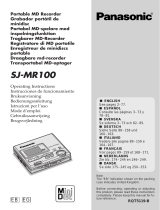Panasonic SJ-MR100 Owner's manual