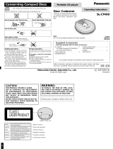 Panasonic SL-CT480 User manual