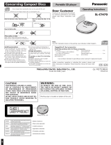 Panasonic SLCT470 User manual