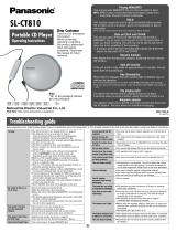 Panasonic SLCT810 Operating instructions