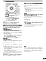 Panasonic SLDZ1200 Operating instructions
