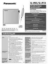 Panasonic SLJ905 Operating instructions