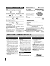 Panasonic SLMP30EB User manual