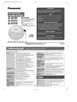 Panasonic SL-SV570 User manual