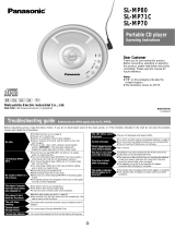 Panasonic sl-mp70eb User manual