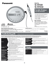 Panasonic sl-sv550pc User manual