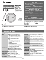Panasonic SL-SK434 User manual