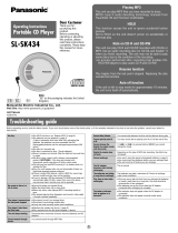 Panasonic SL-SK434 Owner's manual