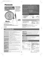 Panasonic SLSW945 Owner's manual