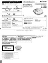 Panasonic SLSX240 User manual