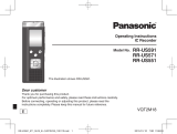 Panasonic RRUS551 Owner's manual