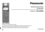 Panasonic RRXR800E Owner's manual