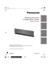 Panasonic SCAP01EB Owner's manual