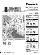 Panasonic SCDK20PC User manual