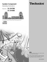 Panasonic SB-EH760 User manual