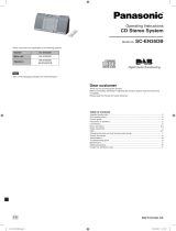Panasonic SCEN35DB Owner's manual