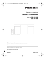Panasonic SCHC300EG Operating instructions